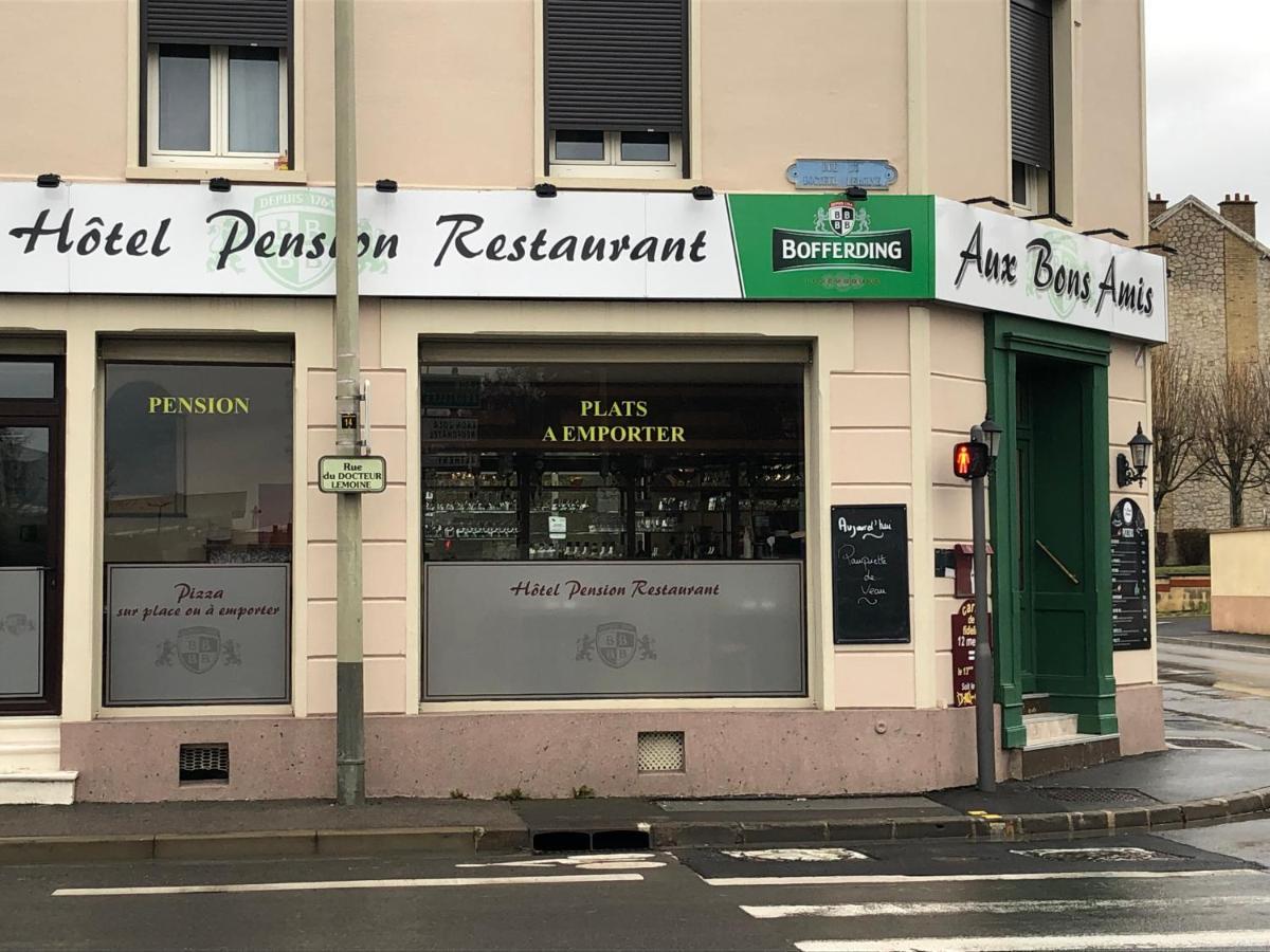 Hotel Aux Bons Amis Reims Exterior foto